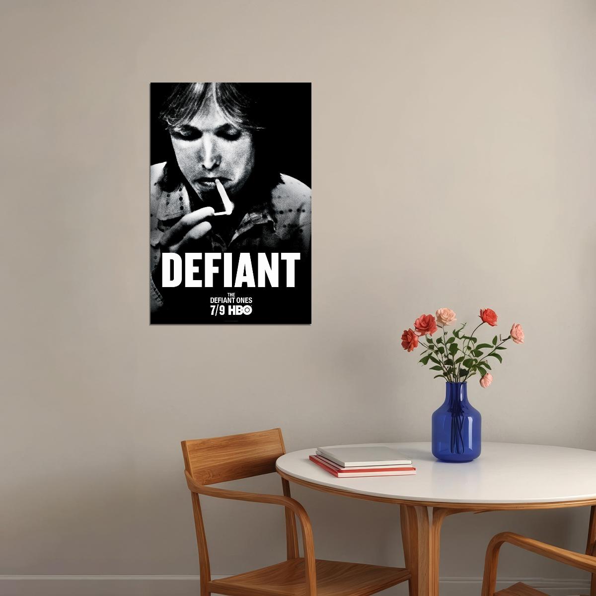 The Defiant Ones 2017 Movie Tv Show Black White Poster Wall Art Print Home Wall Decor - xonomax