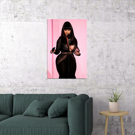 Nicki Minaj Sexy Rap Hip Hop Music Girl Singer Star Famous Poster Wall Art Print Home Wall Decor - xonomax