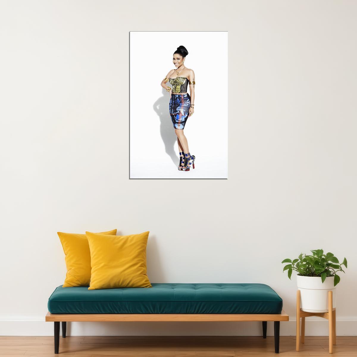 Nicki Minaj Sexy Rap Hip Hop Music Girl Singer Star Actress Poster Wall Art Print Home Wall Decor - xonomax