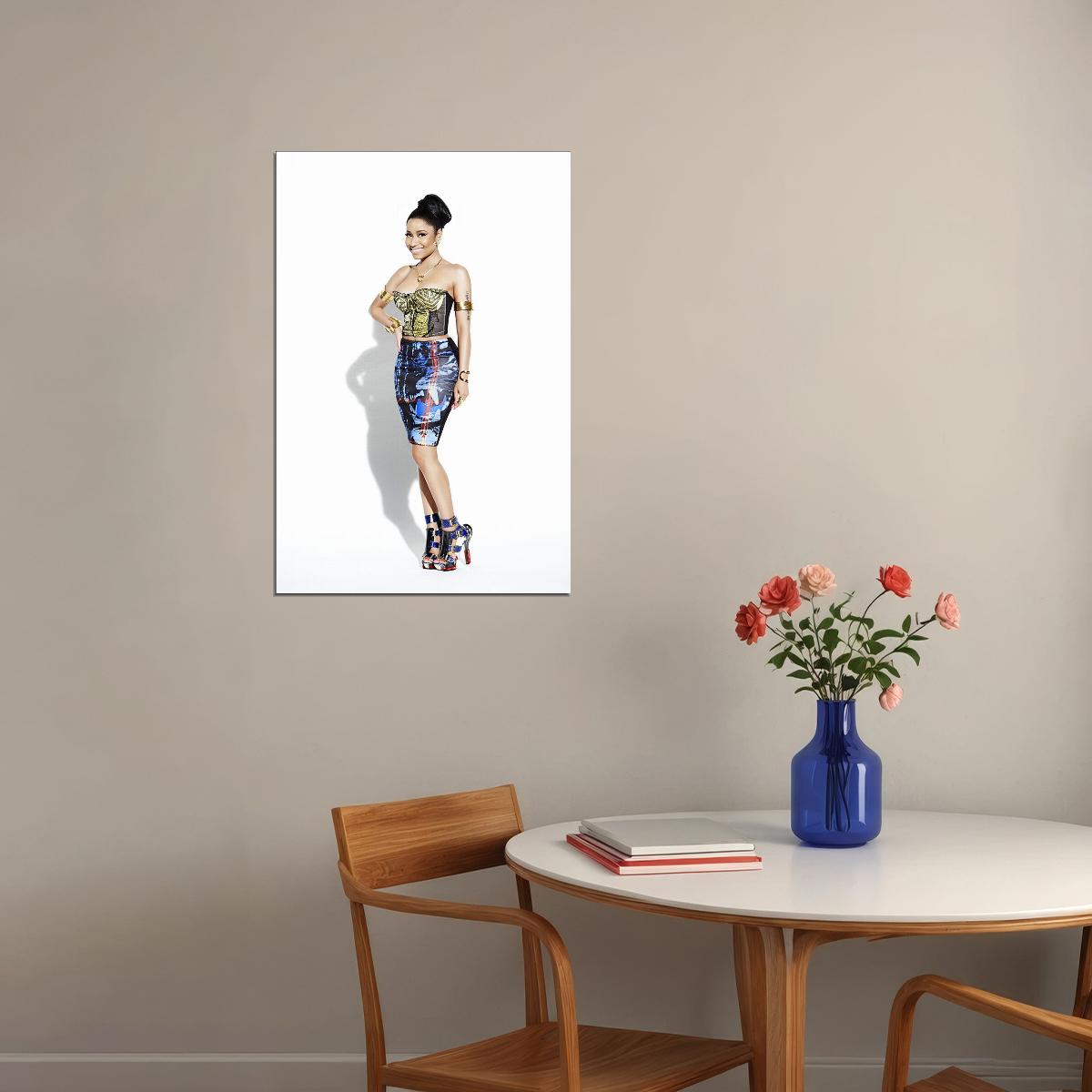 Nicki Minaj Sexy Rap Hip Hop Music Girl Singer Star Actress Poster Wall Art Print Home Wall Decor - xonomax