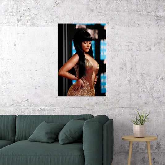 Nicki Minaj Sexy Rap Hip Hop Music Girl Singer Star Poster Wall Art Print Home Wall Decor - xonomax