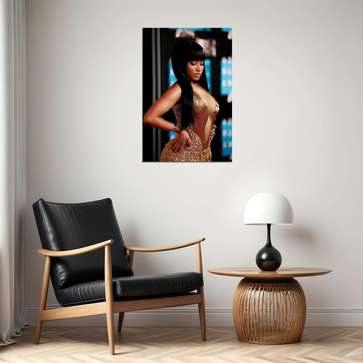 Nicki Minaj Sexy Rap Hip Hop Music Girl Singer Star Poster Wall Art Print Home Wall Decor - xonomax
