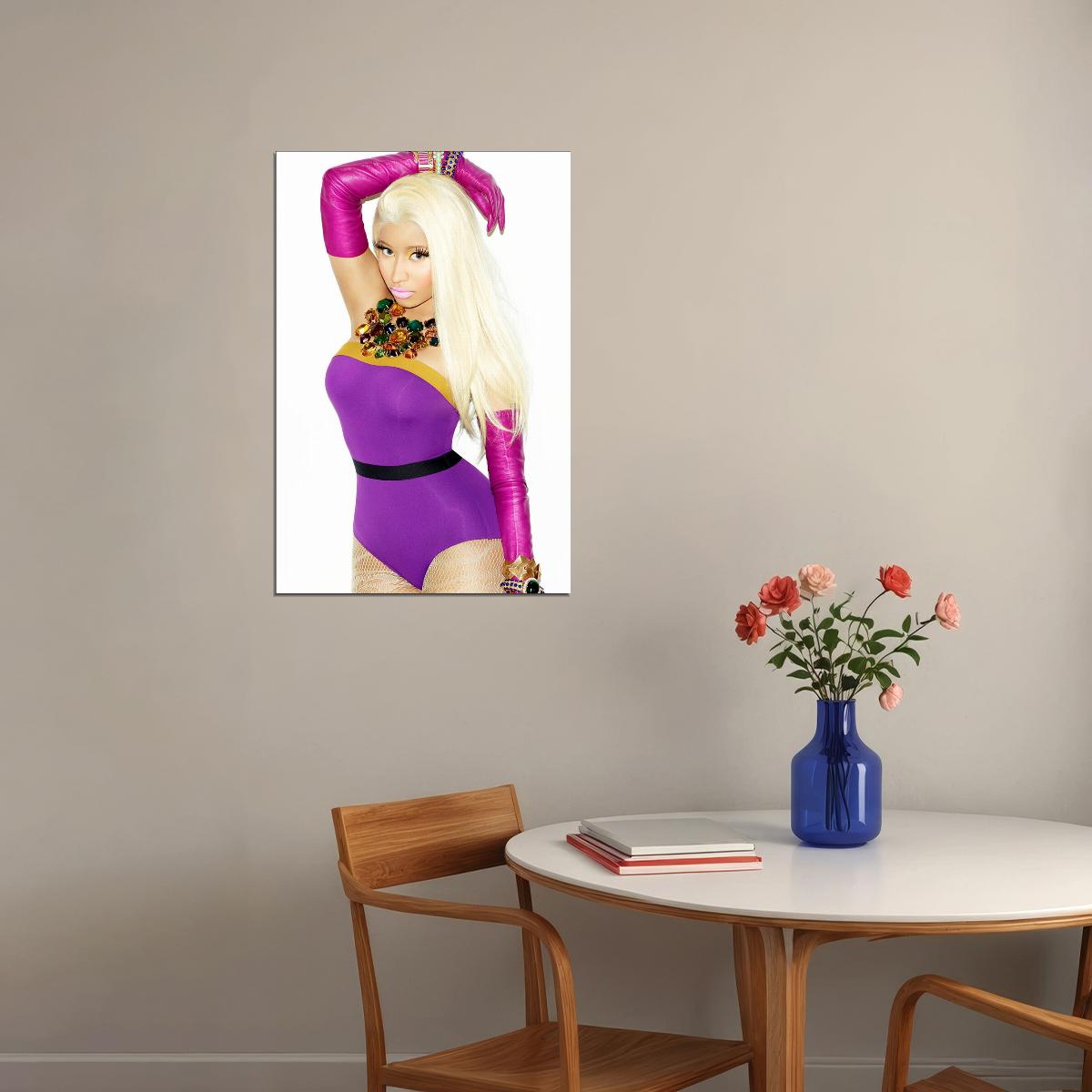 Nicki Minaj Sexy Rap Hip Hop Music Girl Singer Star Poster Wall Art Print Home Wall Decor - xonomax