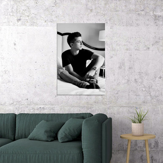 Charlie Puth Rock Music Singer Musician Poster Wall Art Print Home Wall Decor - xonomax