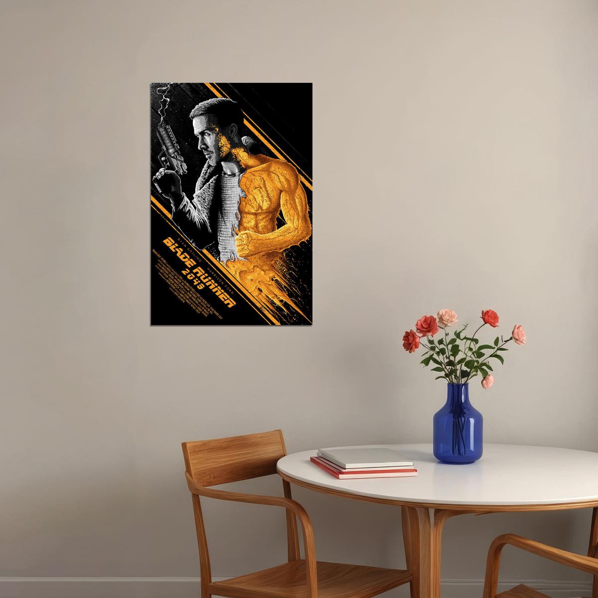 Blade Runner 2049 Movie Ryan Gosling Action Poster Wall Art Print Home Wall Decor - xonomax