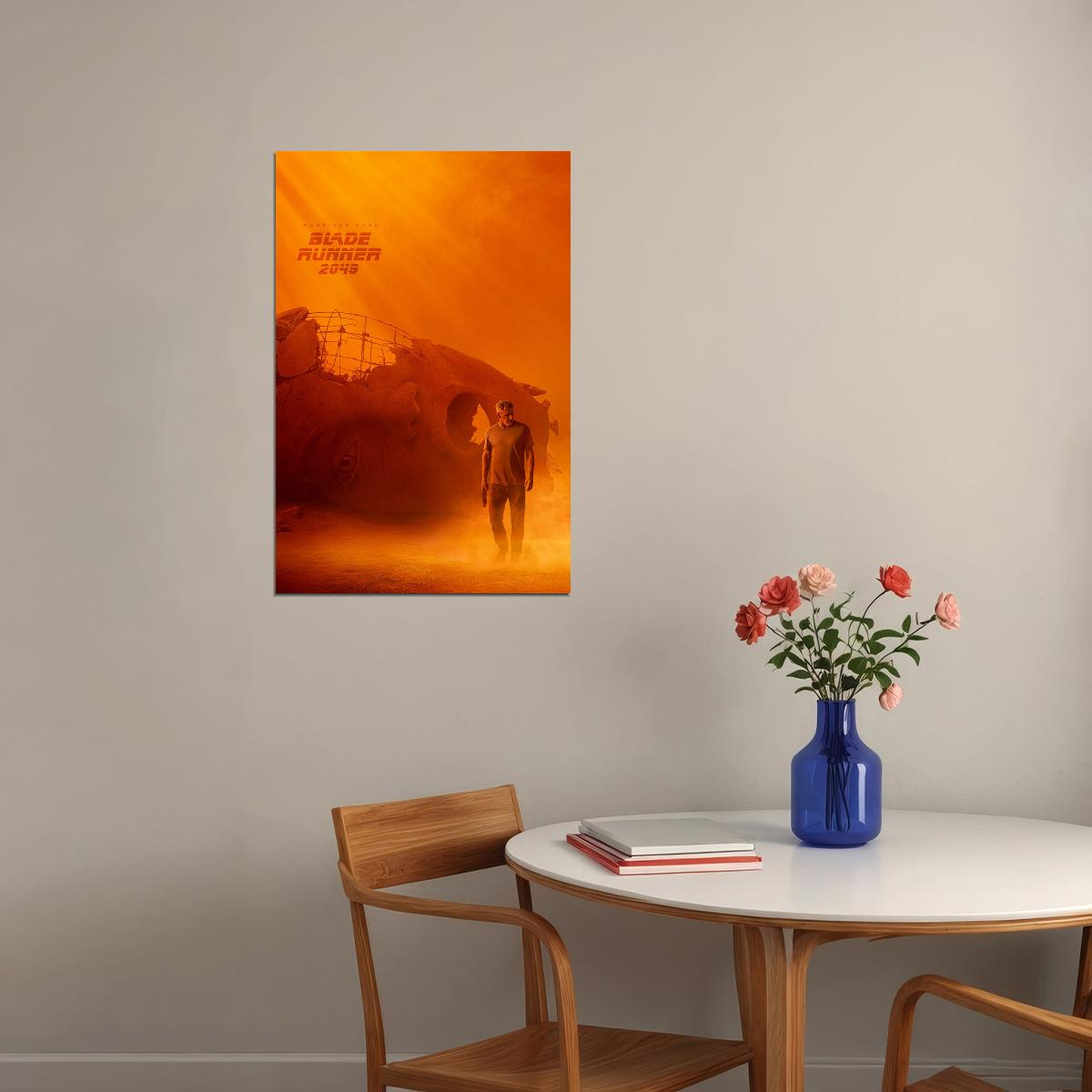 Blade Runner 2049 Movie Ryan Gosling Thriller Poster Wall Art Print Home Wall Decor - xonomax