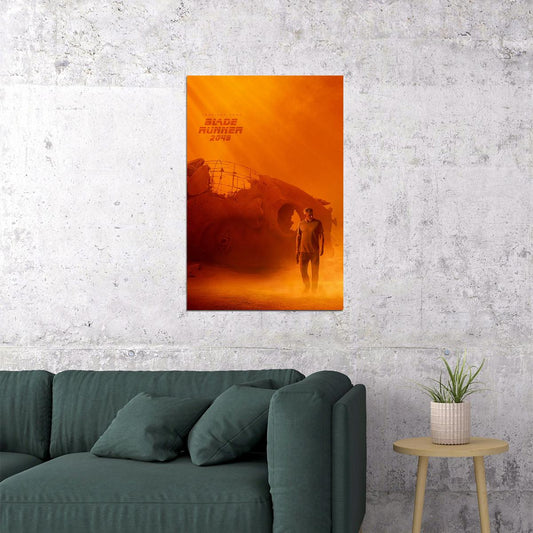 Blade Runner 2049 Movie Ryan Gosling Thriller Poster Wall Art Print Home Wall Decor - xonomax