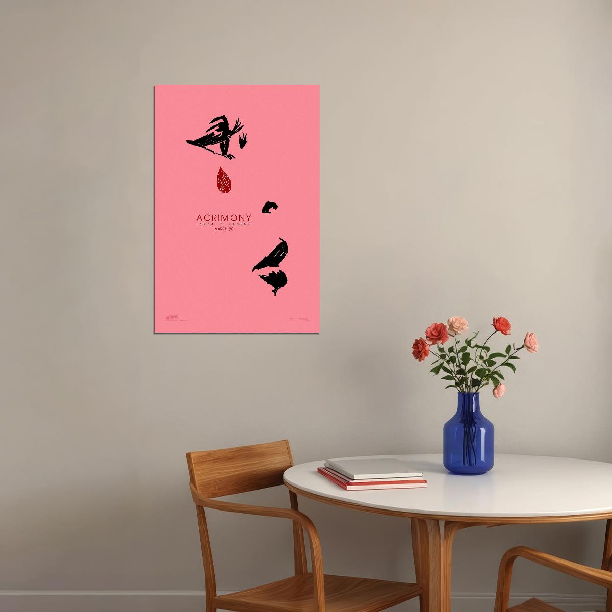 Acrimony Movie 2018 Tyler Perry Taraji P. Henson Poster Wall Art Print Home Wall Decor - xonomax