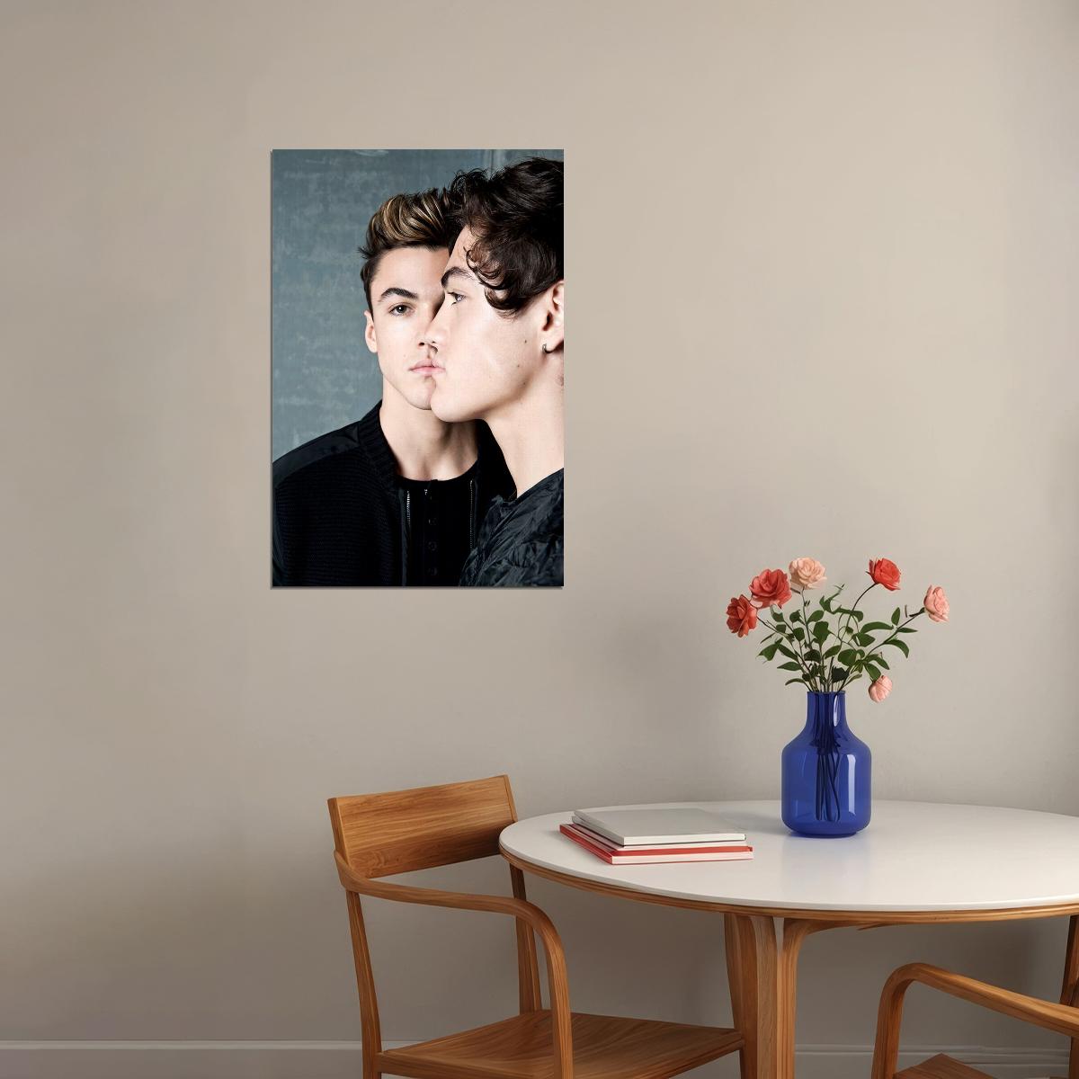 Dolan Twins Celebrity Comedians Poster Wall Art Print Home Wall Decor - xonomax