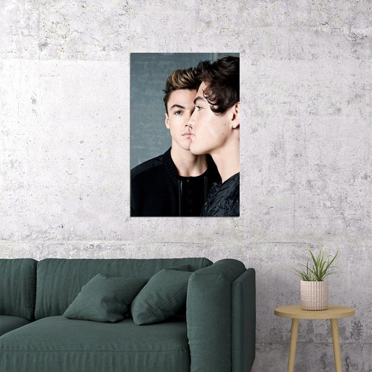Dolan Twins Celebrity Comedians Poster Wall Art Print Home Wall Decor - xonomax