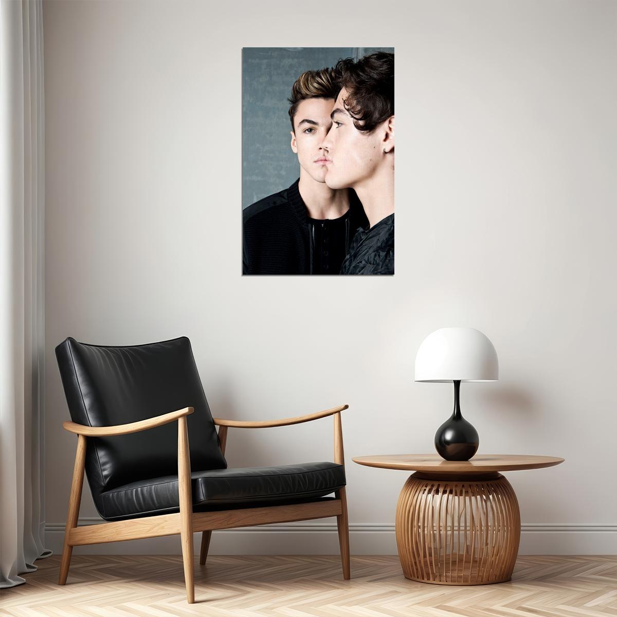 Dolan Twins Celebrity Comedians Poster Wall Art Print Home Wall Decor - xonomax