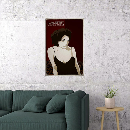 Twin Peaks 2017 Movie Tv Series David Lynch Vintage Poster Wall Art Print Home Wall Decor - xonomax