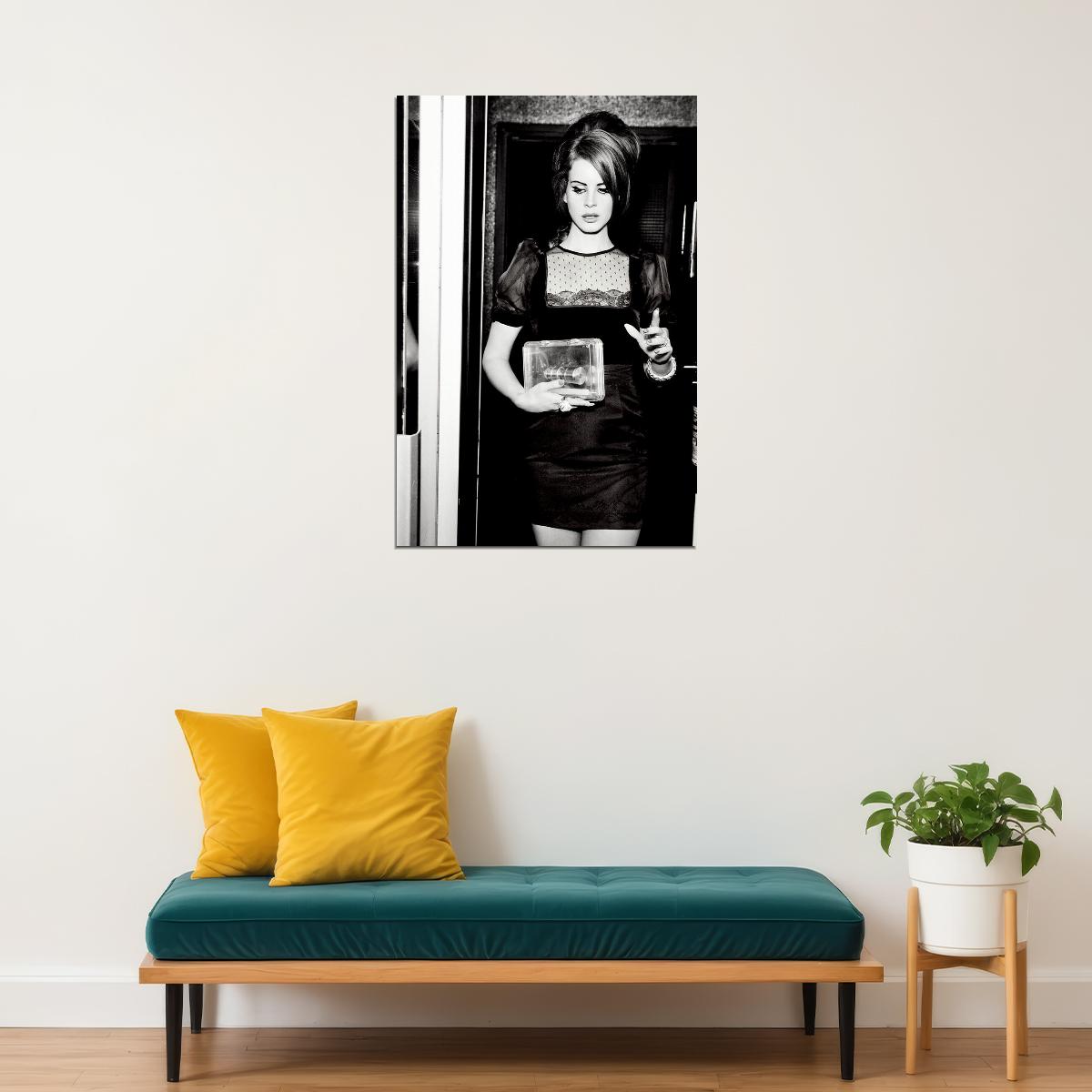 Singer Lana Del Rey Hd Music Successful Artist Poster Wall Art Print Home Wall Decor - xonomax