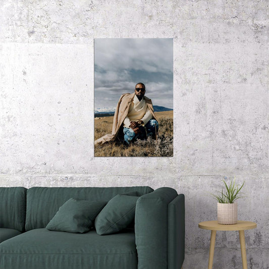 Kanye West Hip Hop Rap Music Bear Fashion Designer Poster Wall Art Print Home Wall Decor - xonomax