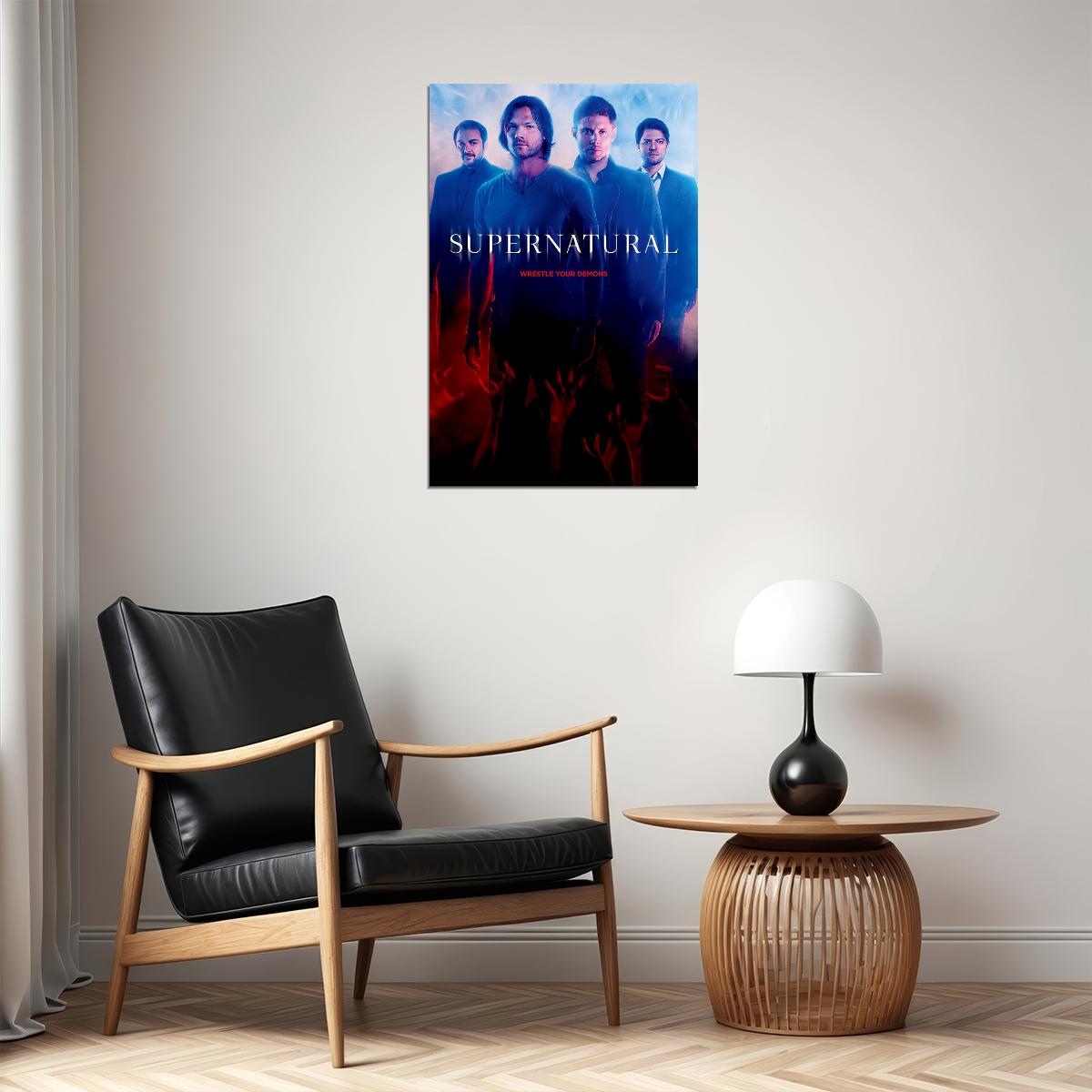 Supernatural Movie 12 Season Usa Tv Show Series Horror Poster Wall Art Print Home Wall Decor - xonomax