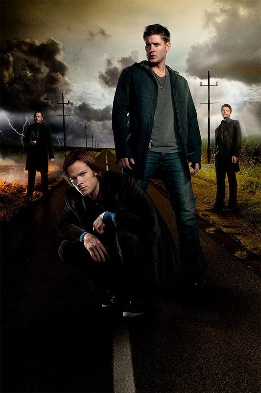 Supernatural Movie 12 Season Usa Tv Show Series Poster Wall Art Print Home Wall Decor - xonomax