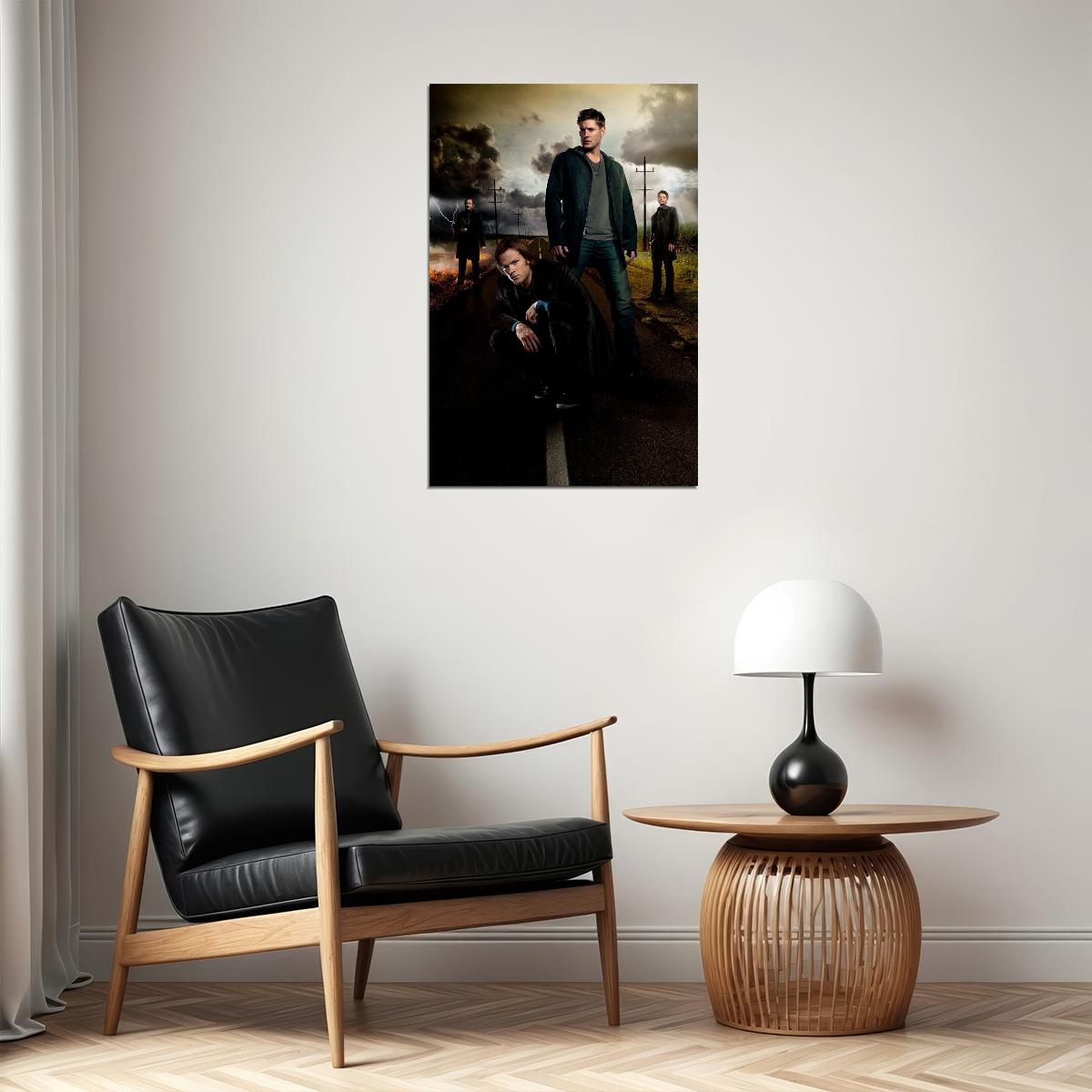 Supernatural Movie 12 Season Usa Tv Show Series Poster Wall Art Print Home Wall Decor - xonomax