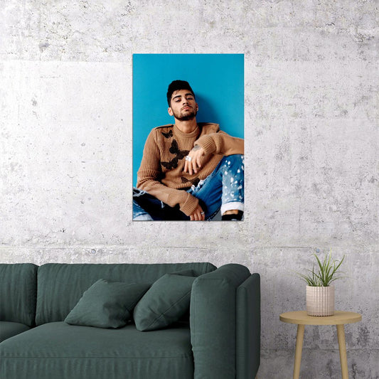 Zayn Malik Top Music Songwriter Artist Poster Wall Art Print Home Wall Decor - xonomax