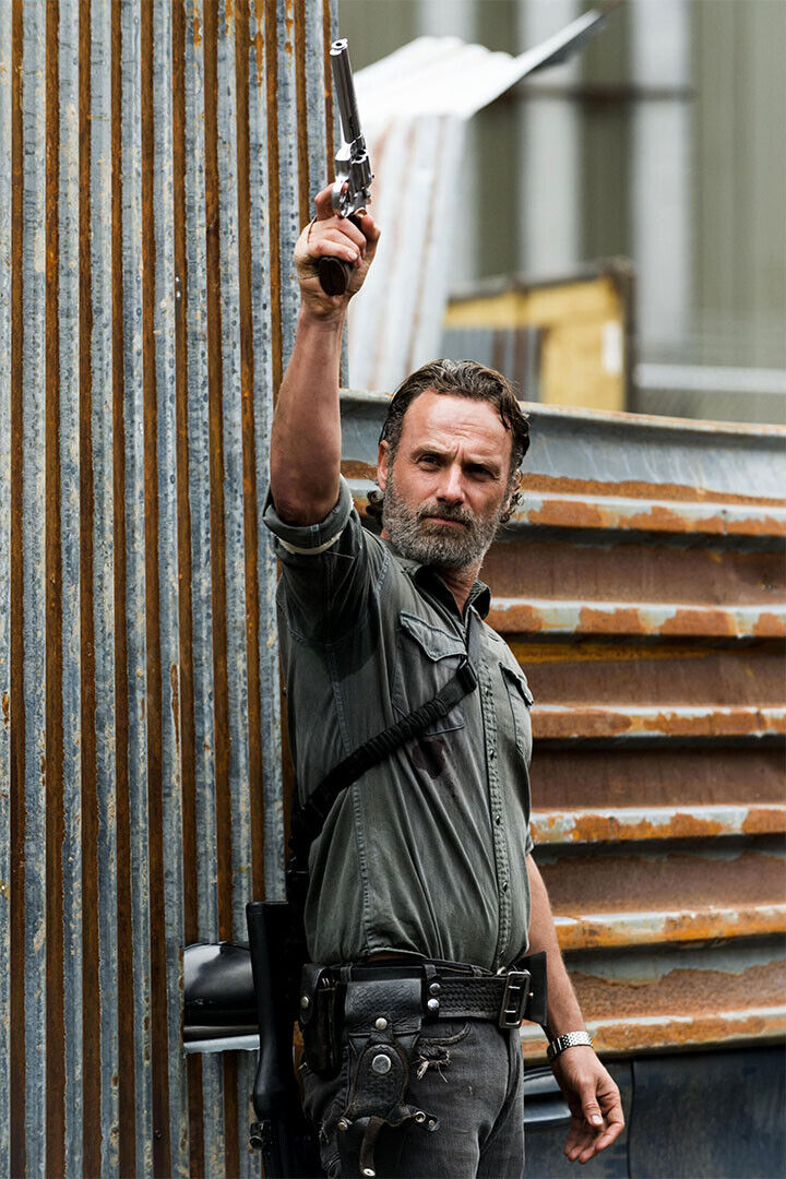 The Walking Dead Rick Grimes Horror Thriller Poster Wall Art Print Home Wall Decor