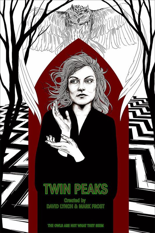 Twin Peaks Movie Drama Horror Vintage Poster Wall Art Print Home Wall Decor - xonomax