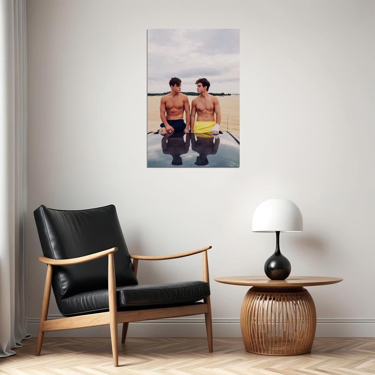 Dolan Twins Celebrity Comedians Poster Wall Art Print Home Wall Decor - xonomax