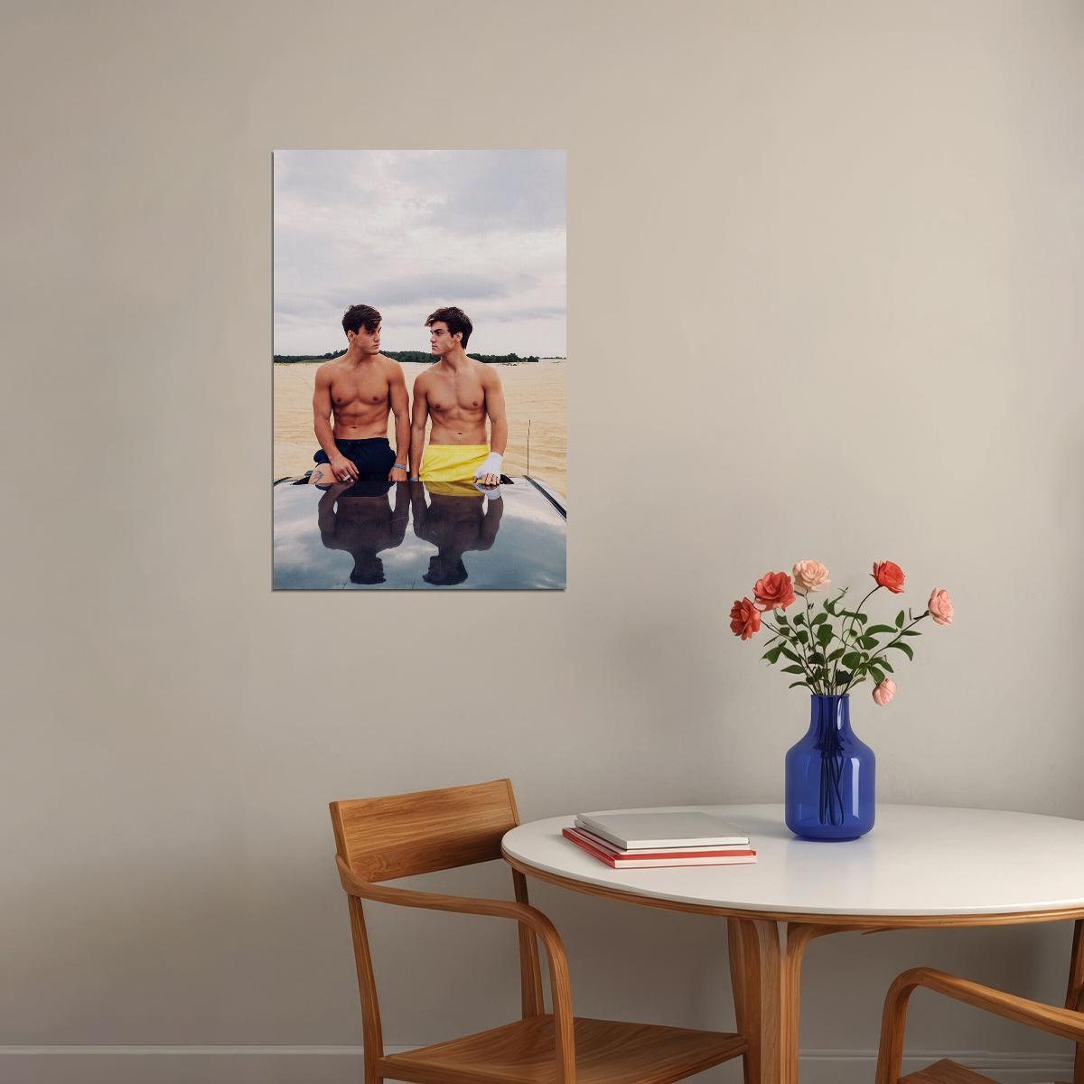 Dolan Twins Celebrity Comedians Poster Wall Art Print Home Wall Decor - xonomax