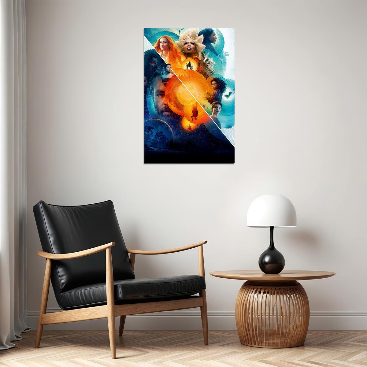 A Wrinkle In Time Movie 2018 Film Oprah Winfrey Fantasy Poster Wall Art Print Home Wall Decor - xonomax