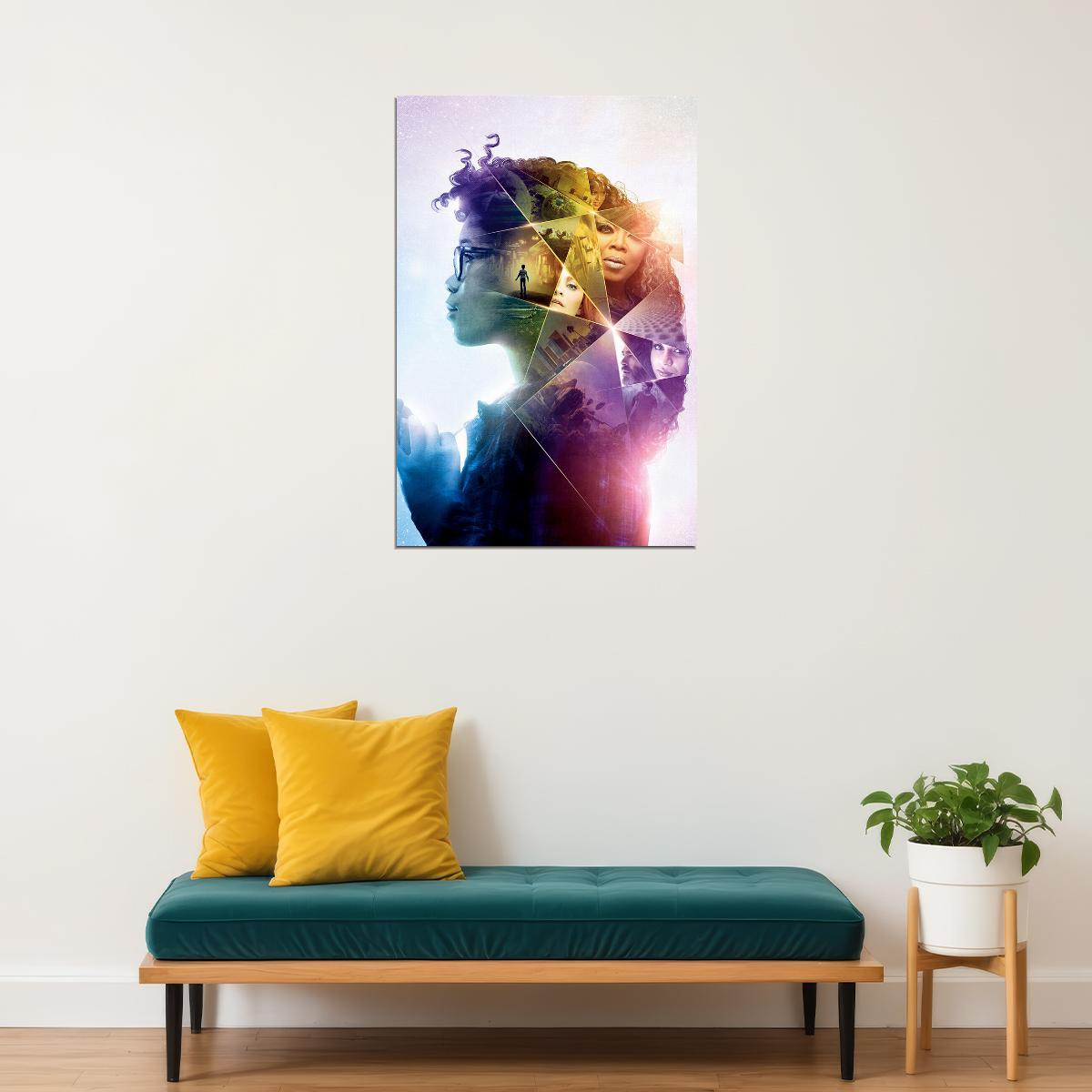 A Wrinkle In Time Movie 2018 Film Oprah Winfrey Family Poster Wall Art Print Home Wall Decor - xonomax