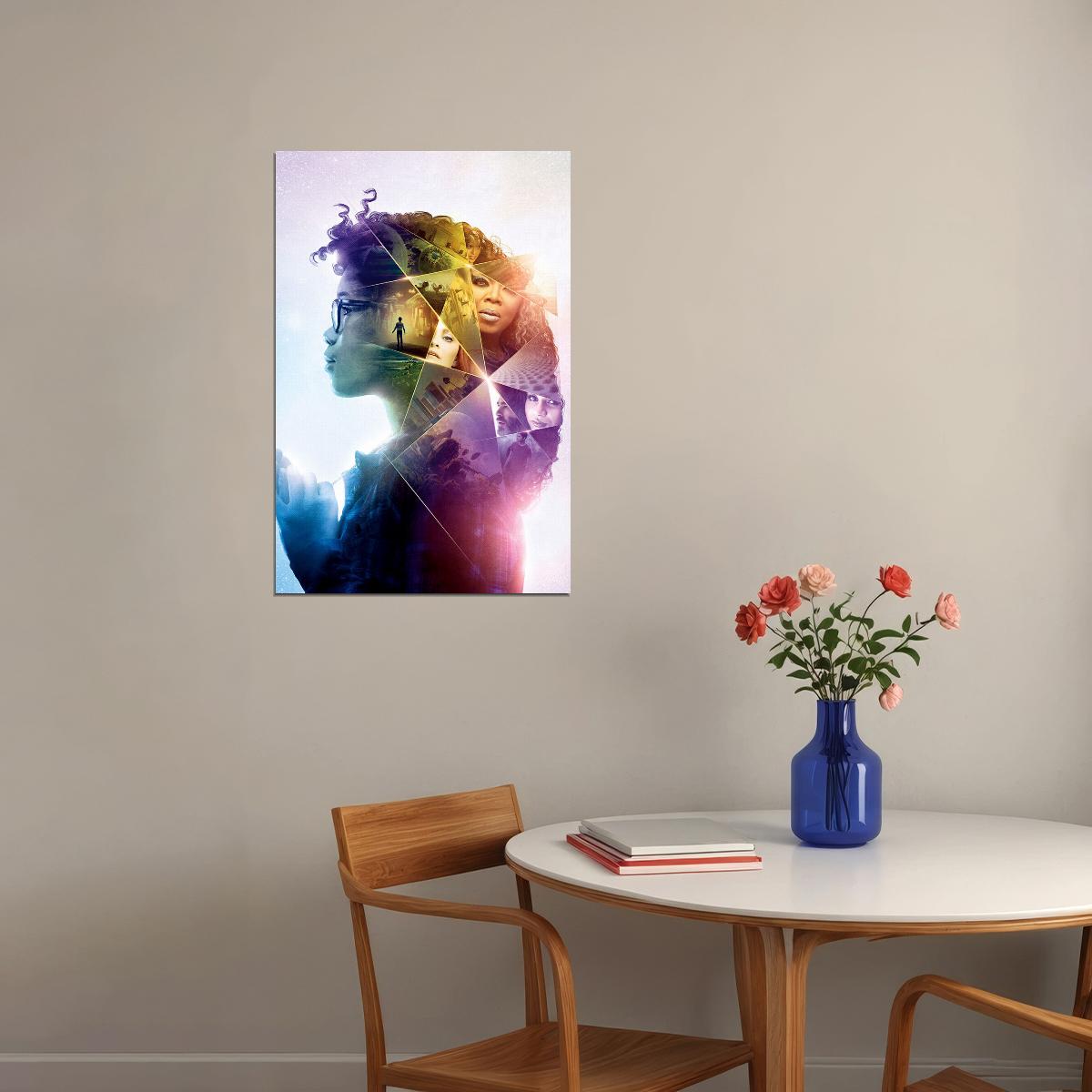 A Wrinkle In Time Movie 2018 Film Oprah Winfrey Family Poster Wall Art Print Home Wall Decor - xonomax