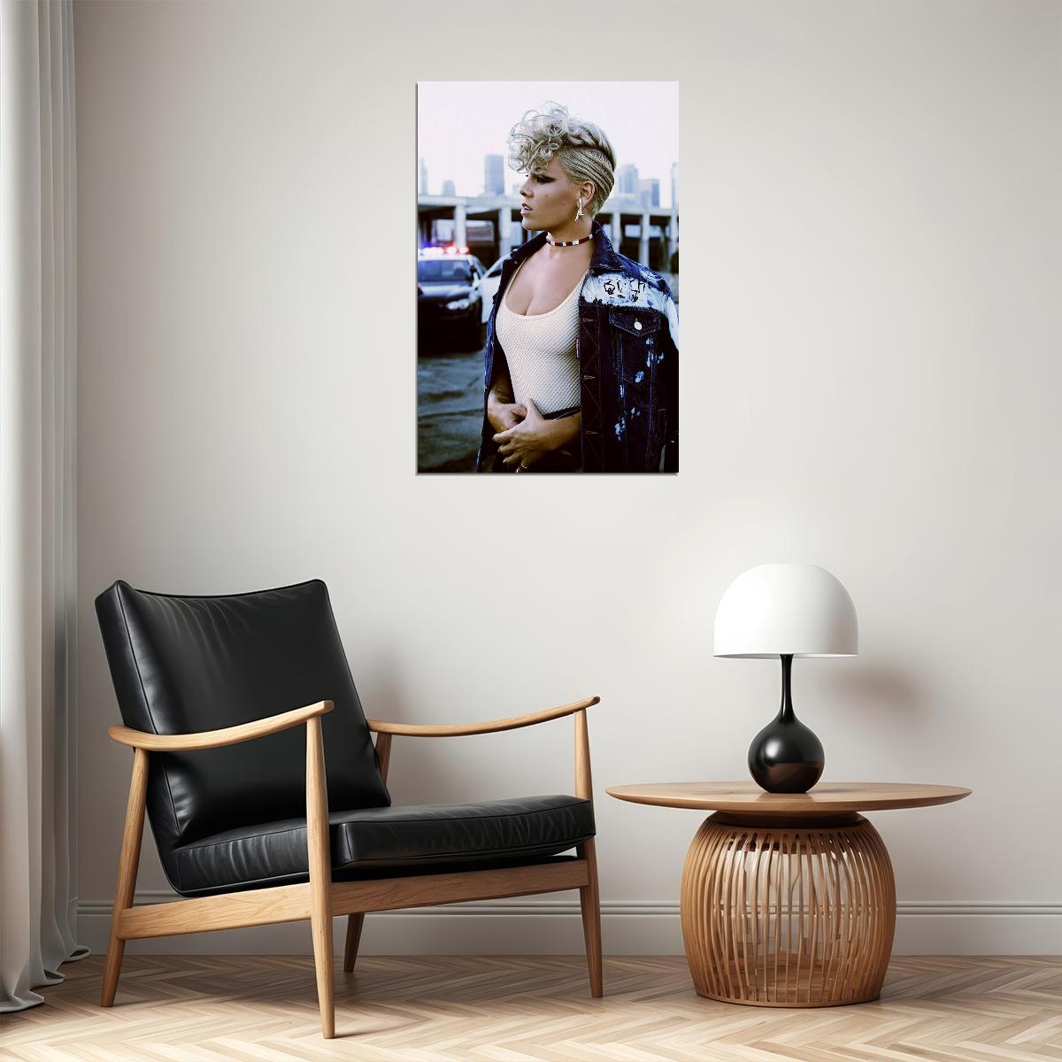 Pink Beautiful Trauma Rap Album Music Star Poster Wall Art Print Home Wall Decor - xonomax