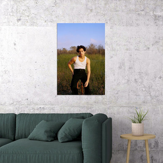 Cole Sprouse Actress Artist Actor Poster Wall Art Print Home Wall Decor - xonomax