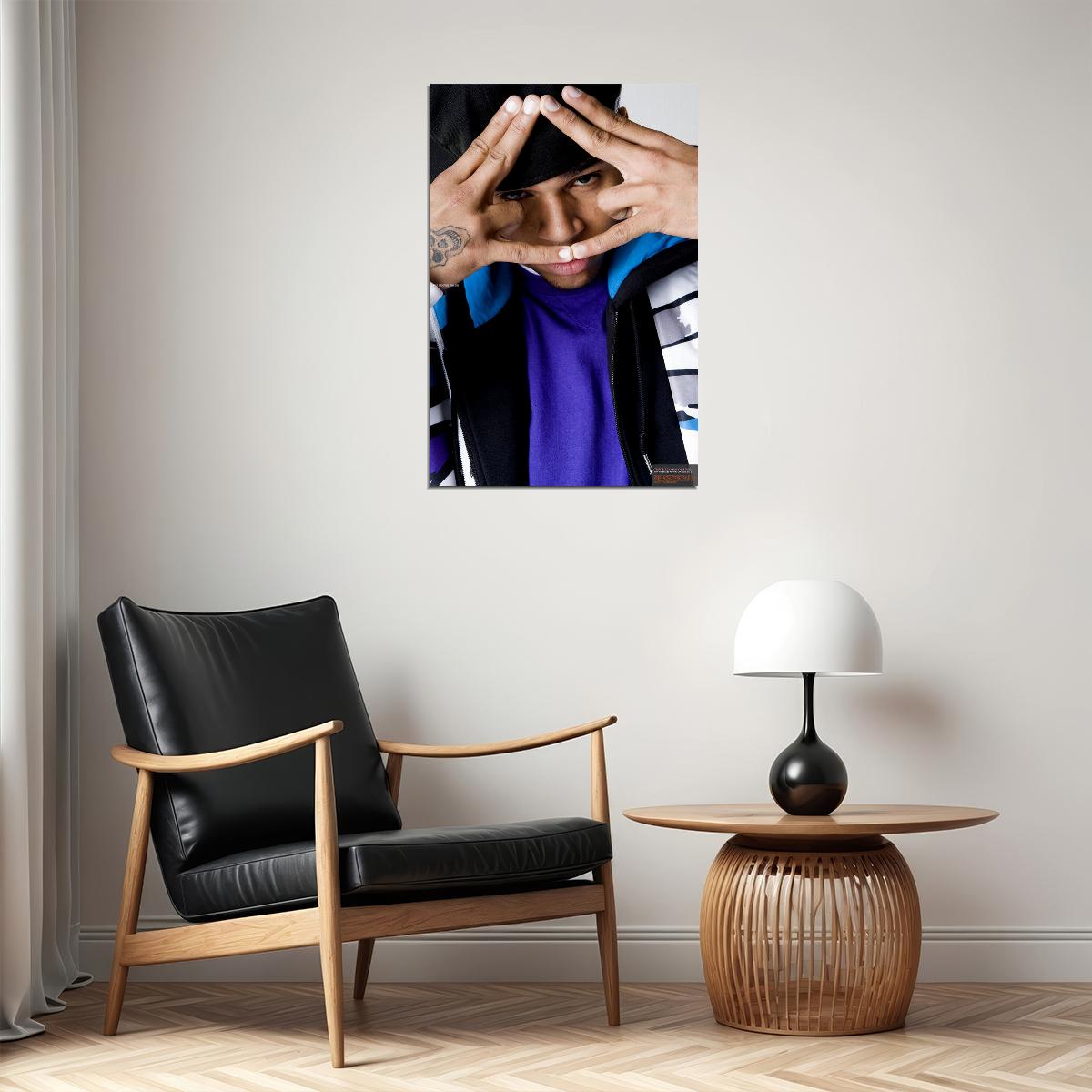 Chris Brown Singer Star Musician Picture Poster Wall Art Print Home Wall Decor - xonomax