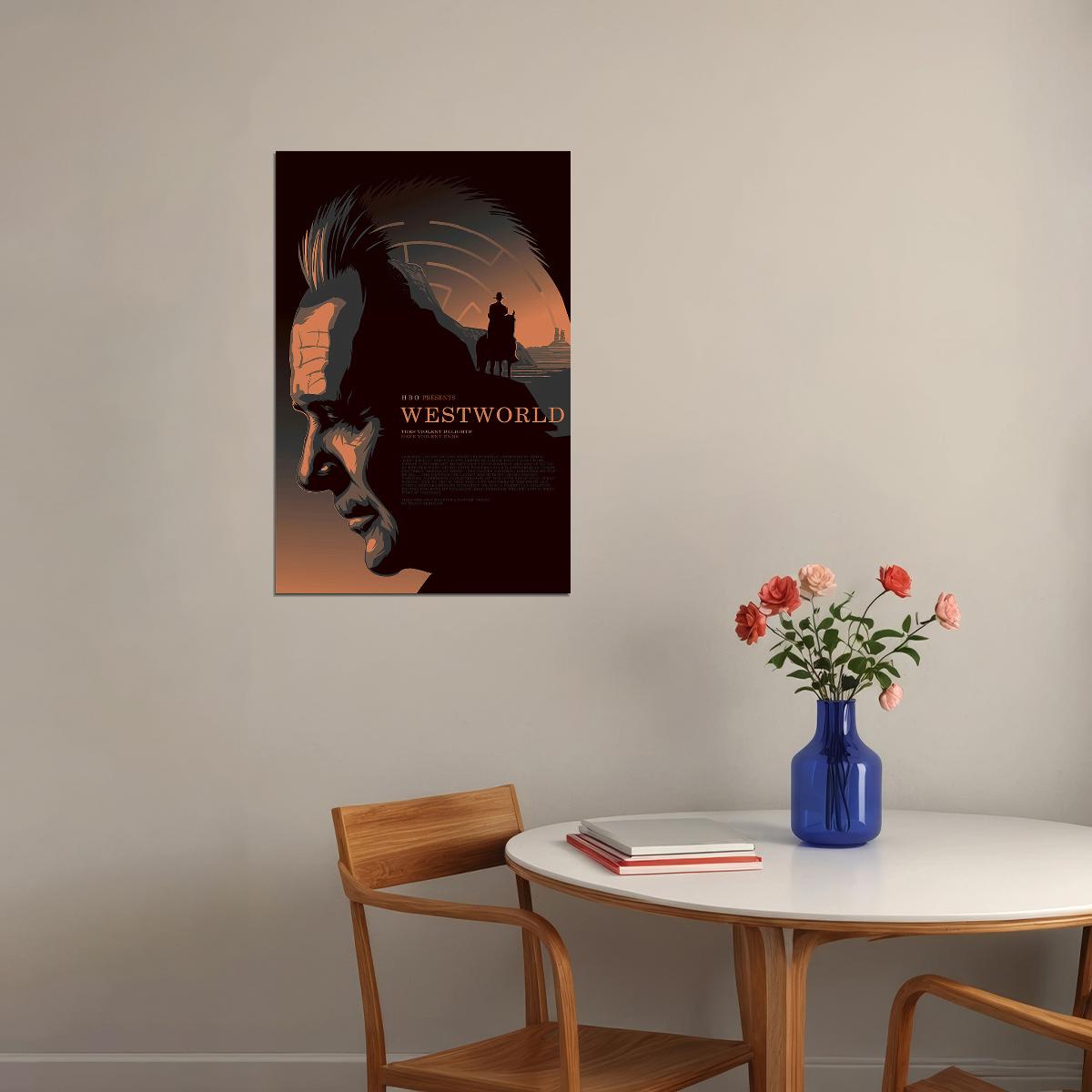 Westworld Us Tv Series Show Season 1 2 Drama Poster Wall Art Print Home Wall Decor - xonomax