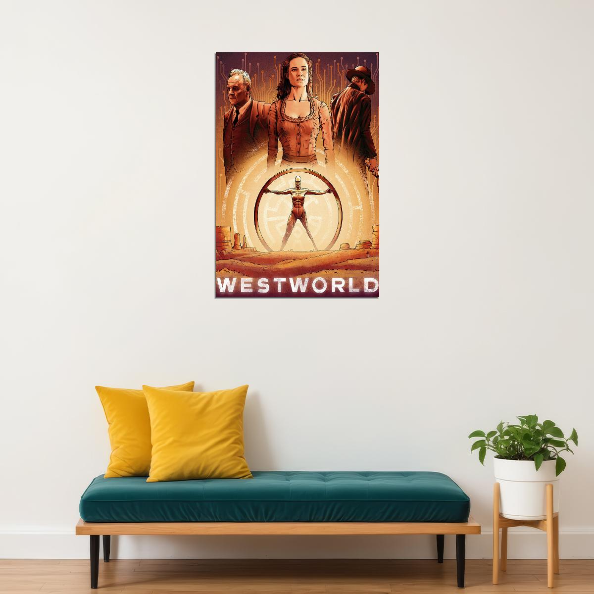 Westworld Us Tv Series Show Season 1 2 Mystery Poster Wall Art Print Home Wall Decor - xonomax