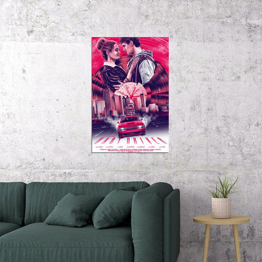 Baby Driver Movie Ansel Elgort Drama Action Crime Poster Wall Art Print Home Wall Decor - xonomax