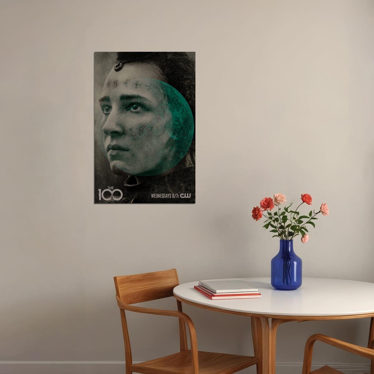 The 100 Movie Action Horror Drama Poster Wall Art Print Home Wall Decor - xonomax