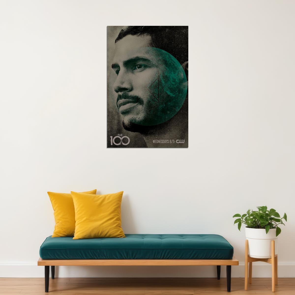 The 100 Movie Drama Mystrey Horror Poster Wall Art Print Home Wall Decor - xonomax