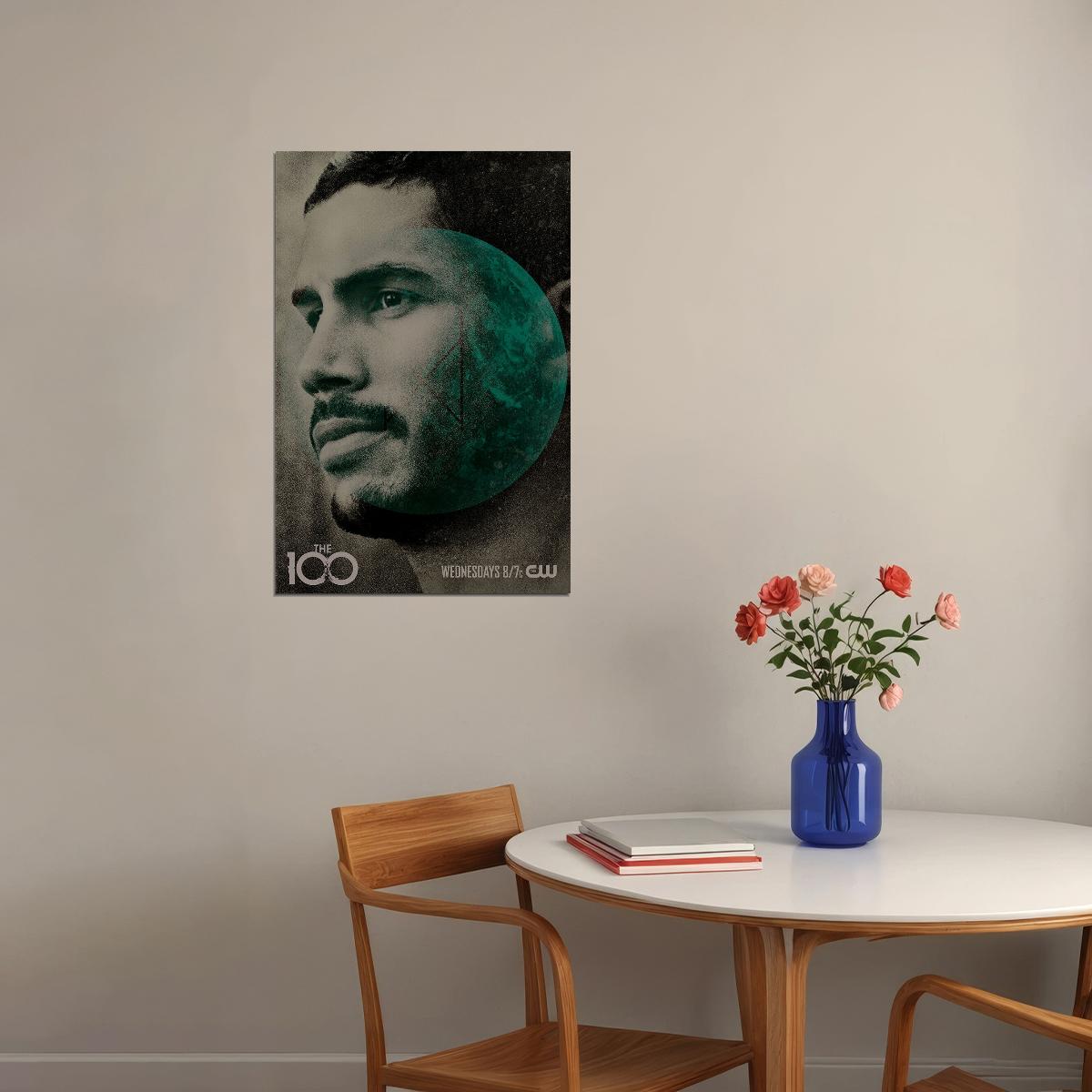 The 100 Movie Drama Mystrey Horror Poster Wall Art Print Home Wall Decor - xonomax
