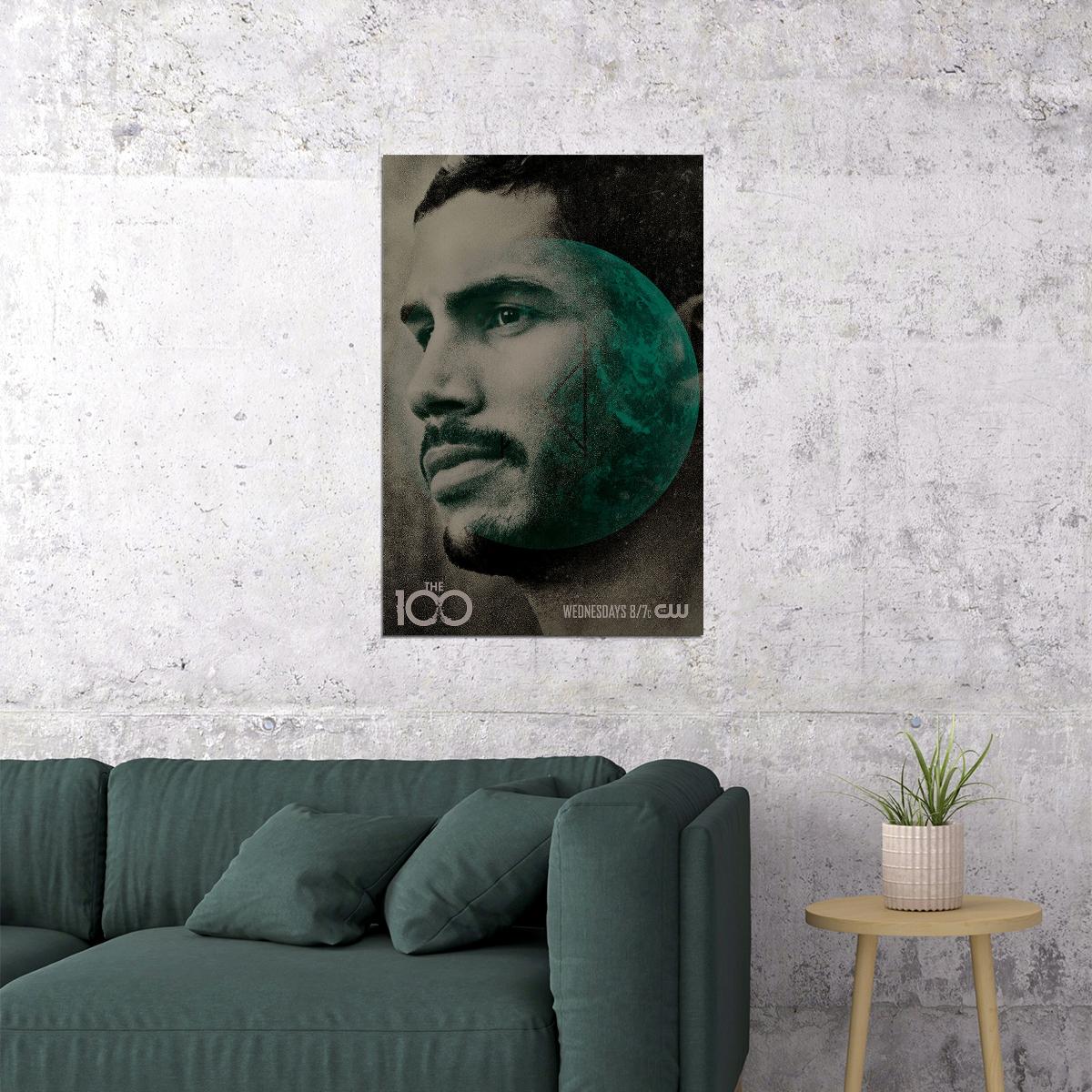 The 100 Movie Drama Mystrey Horror Poster Wall Art Print Home Wall Decor - xonomax