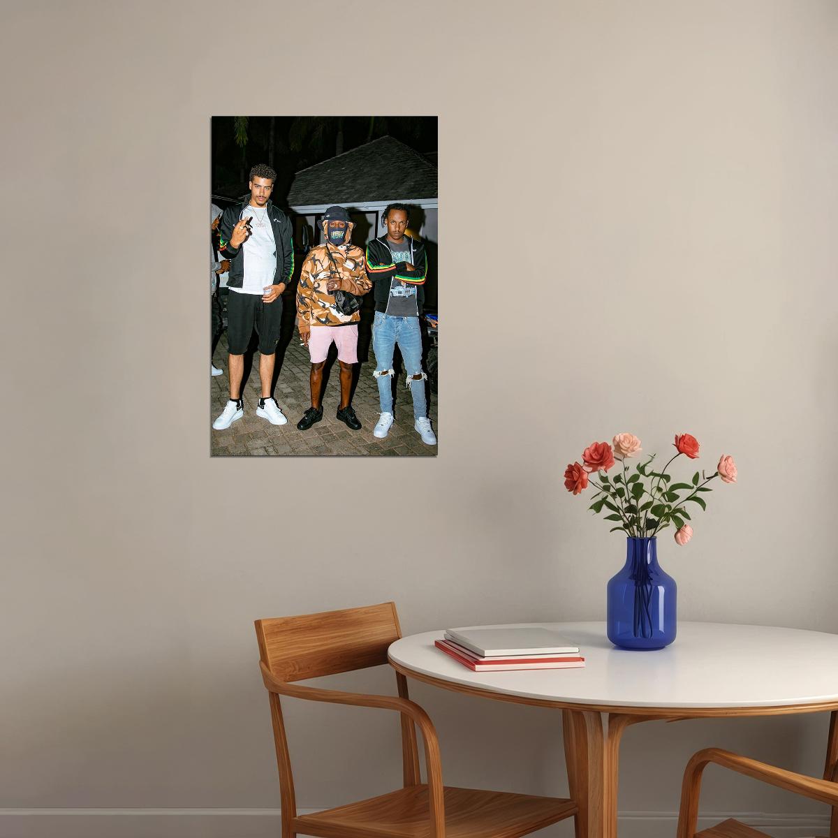 Rich The Kid And Jay Critch Rappers Singers Poster Wall Art Print Home Wall Decor - xonomax