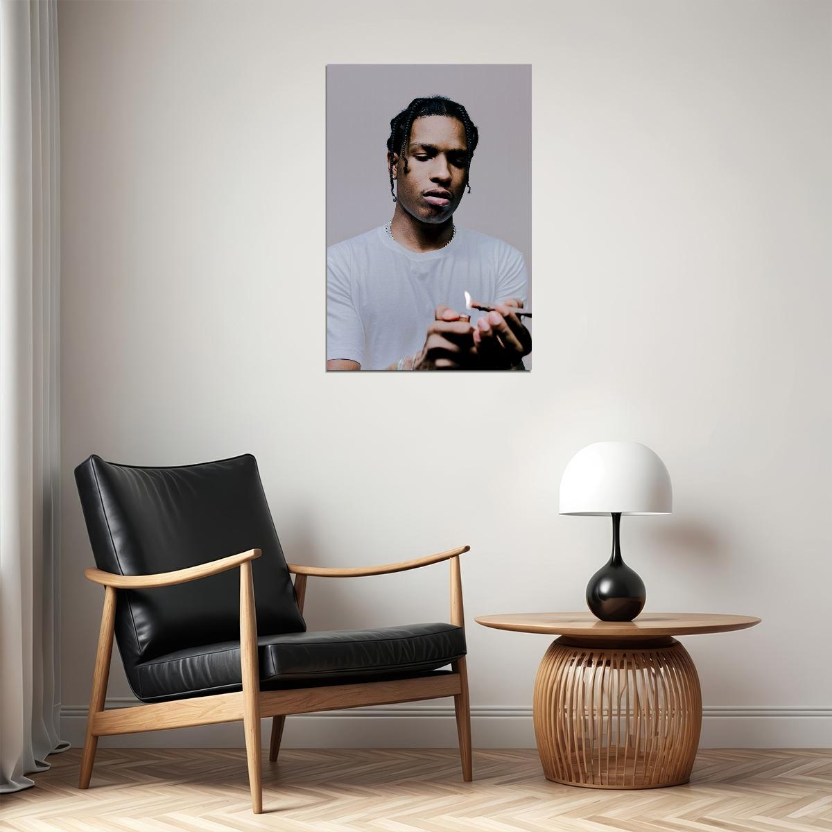 Asap Rapper Famous Music Artist Singer Poster Wall Art Print Home Wall Decor - xonomax
