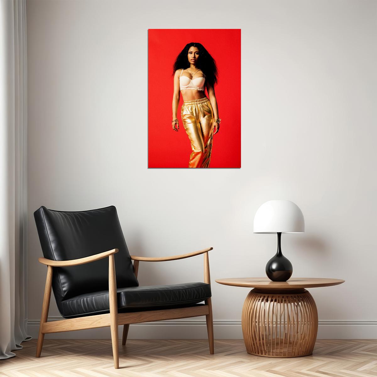 Nicki Minaj Hip Hop Singer Rap Music Star Sexy Model Actress Poster Wall Art Print Home Wall Decor - xonomax