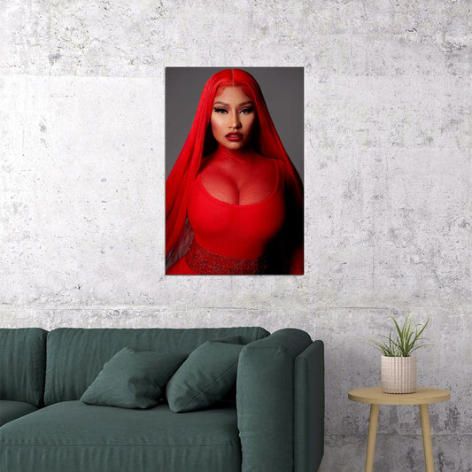 Nicki Minaj Hip Hop Singer Rap Music Star Sexy Model Poster Wall Art Print Home Wall Decor - xonomax