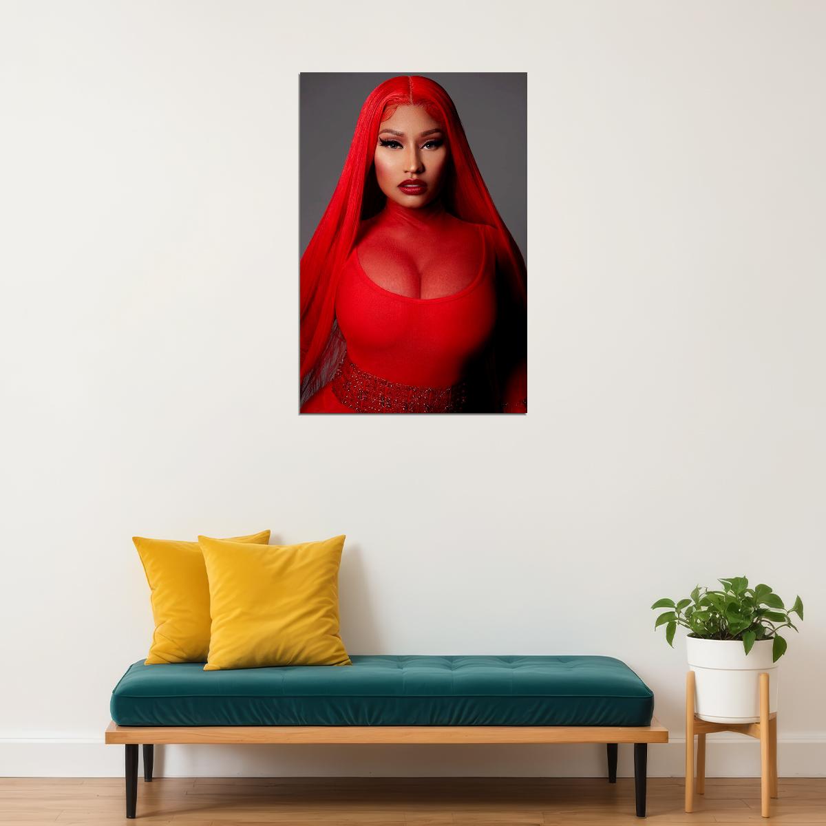 Nicki Minaj Hip Hop Singer Rap Music Star Sexy Model Poster Wall Art Print Home Wall Decor - xonomax