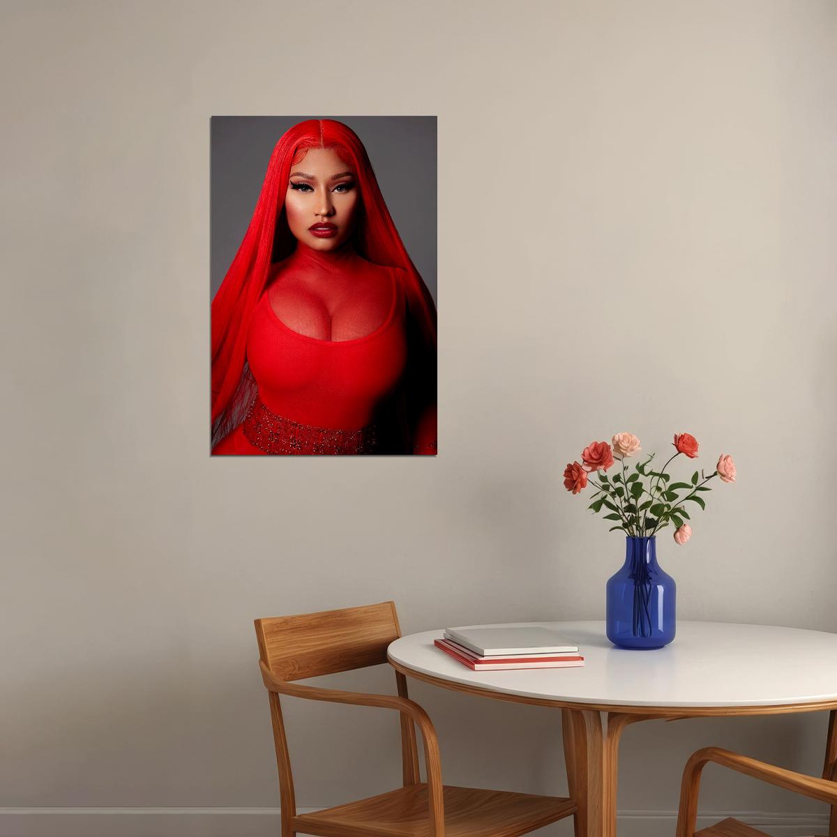 Nicki Minaj Hip Hop Singer Rap Music Star Sexy Model Poster Wall Art Print Home Wall Decor - xonomax