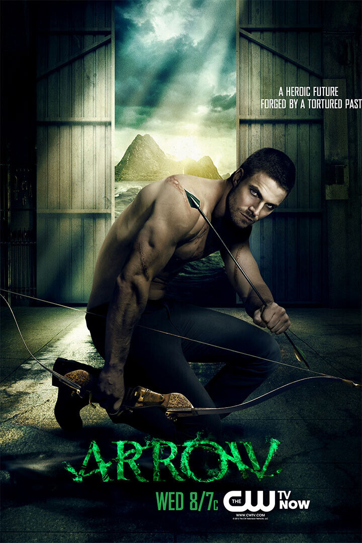 Green Arrow Tv Series Action Adventure Picture Poster Wall Art Print Home Wall Decor - xonomax