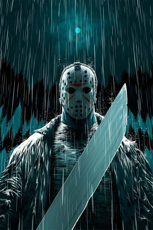 Jason Movie Horror Science Fiction Action Poster Wall Art Print Home Wall Decor - xonomax