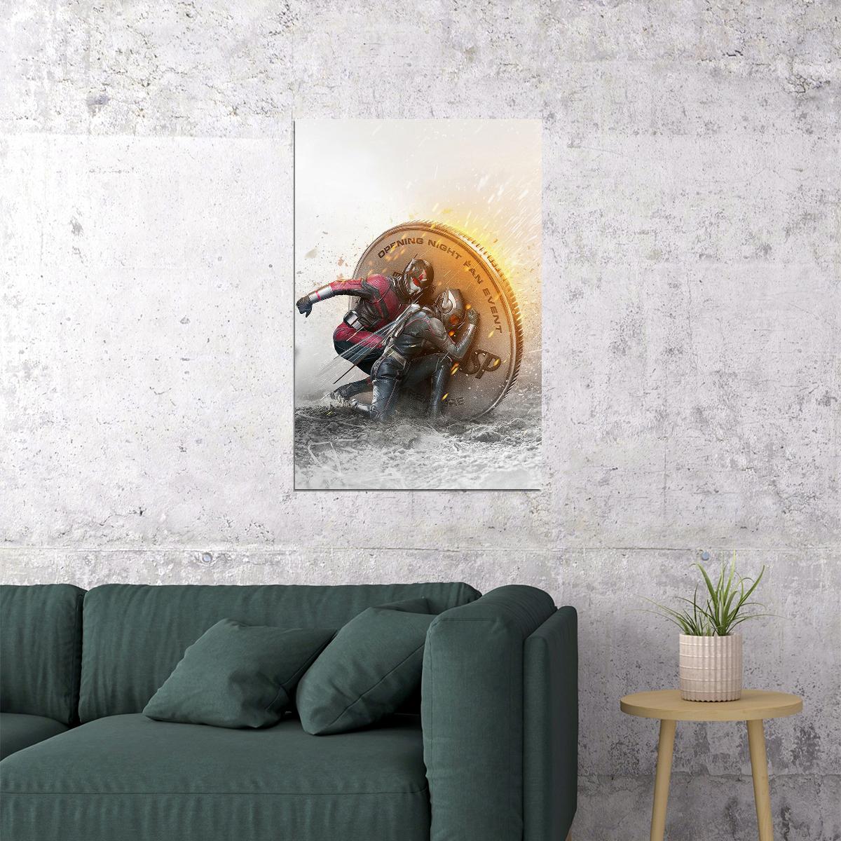 Ant Man And The Wasp 2018 Movie Comedy Poster Wall Art Print Home Wall Decor - xonomax