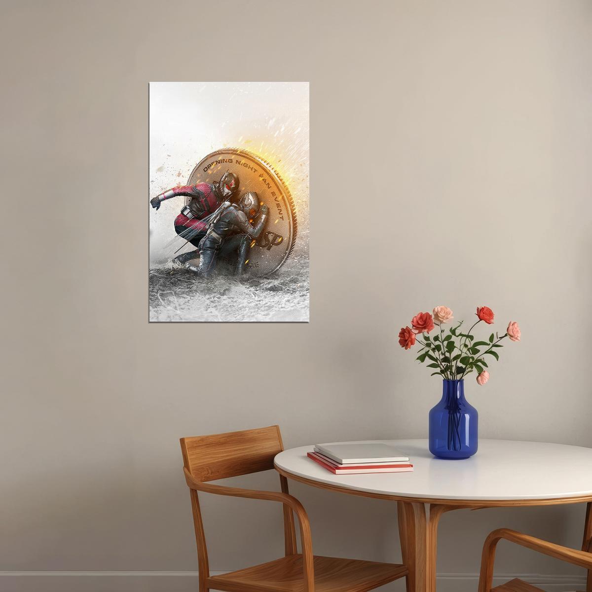 Ant Man And The Wasp 2018 Movie Comedy Poster Wall Art Print Home Wall Decor - xonomax