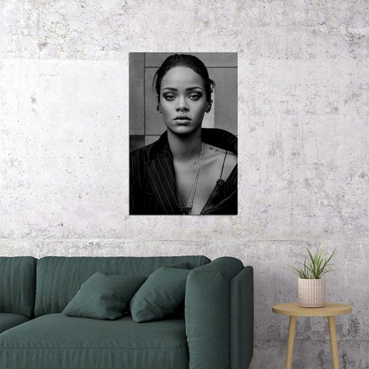 Rihanna Usa Grammy Sexy Girl Super Star Great Singer Poster Wall Art Print Home Wall Decor - xonomax